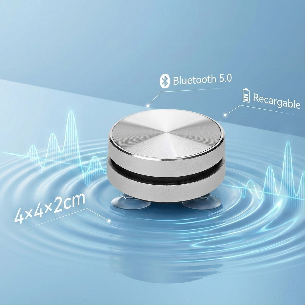 SoundVibraz™ - Altavoz de Resonancia (Edición Aluminio)