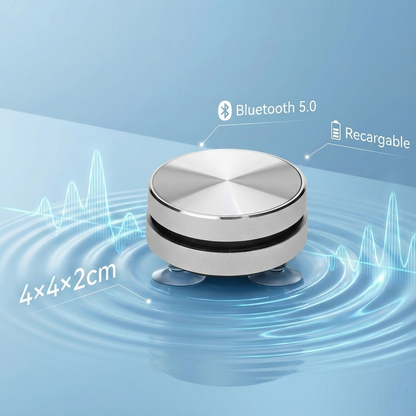 SoundVibraz™ - Altavoz de Resonancia (Edición Aluminio)