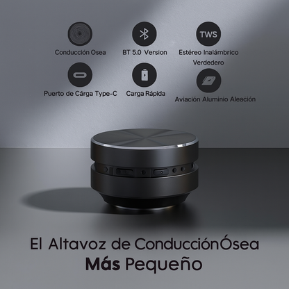 SoundVibraz™ - Altavoz de Resonancia (Edición Aluminio)