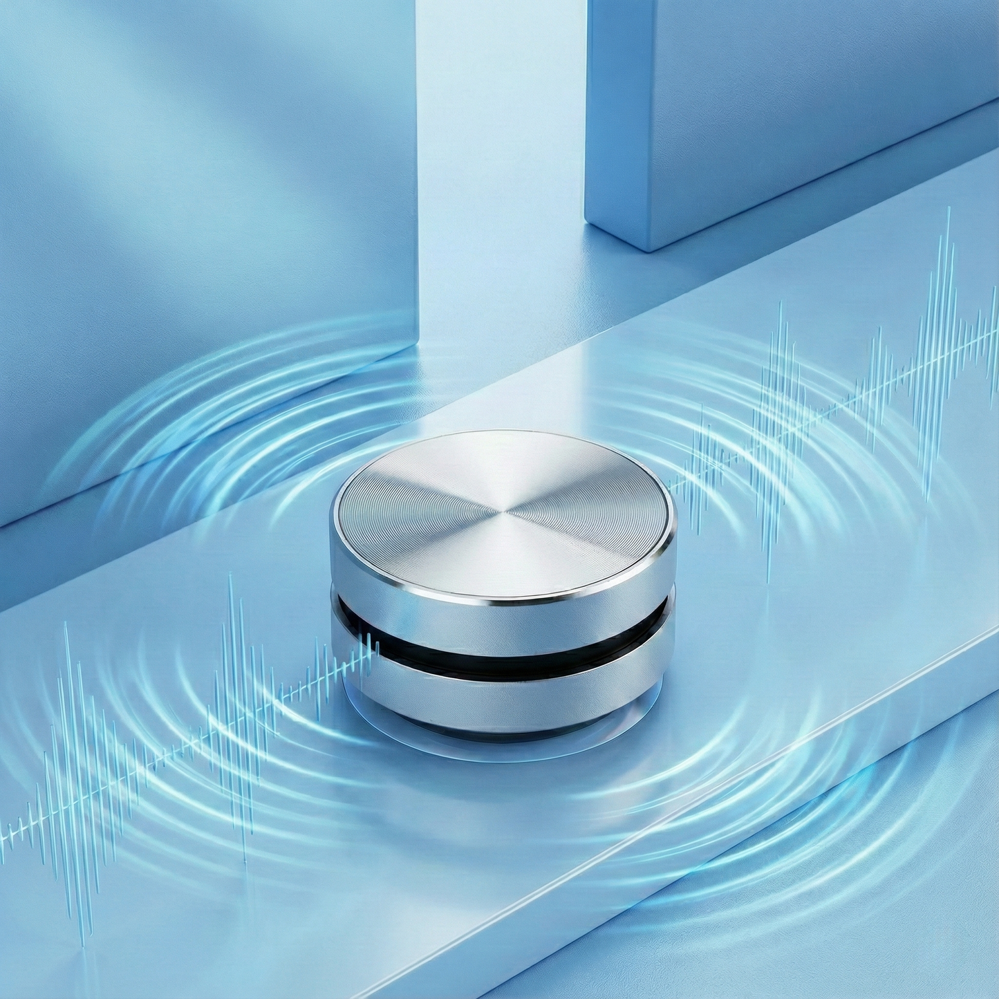 SoundVibraz™ - Altavoz de Resonancia (Edición Aluminio)